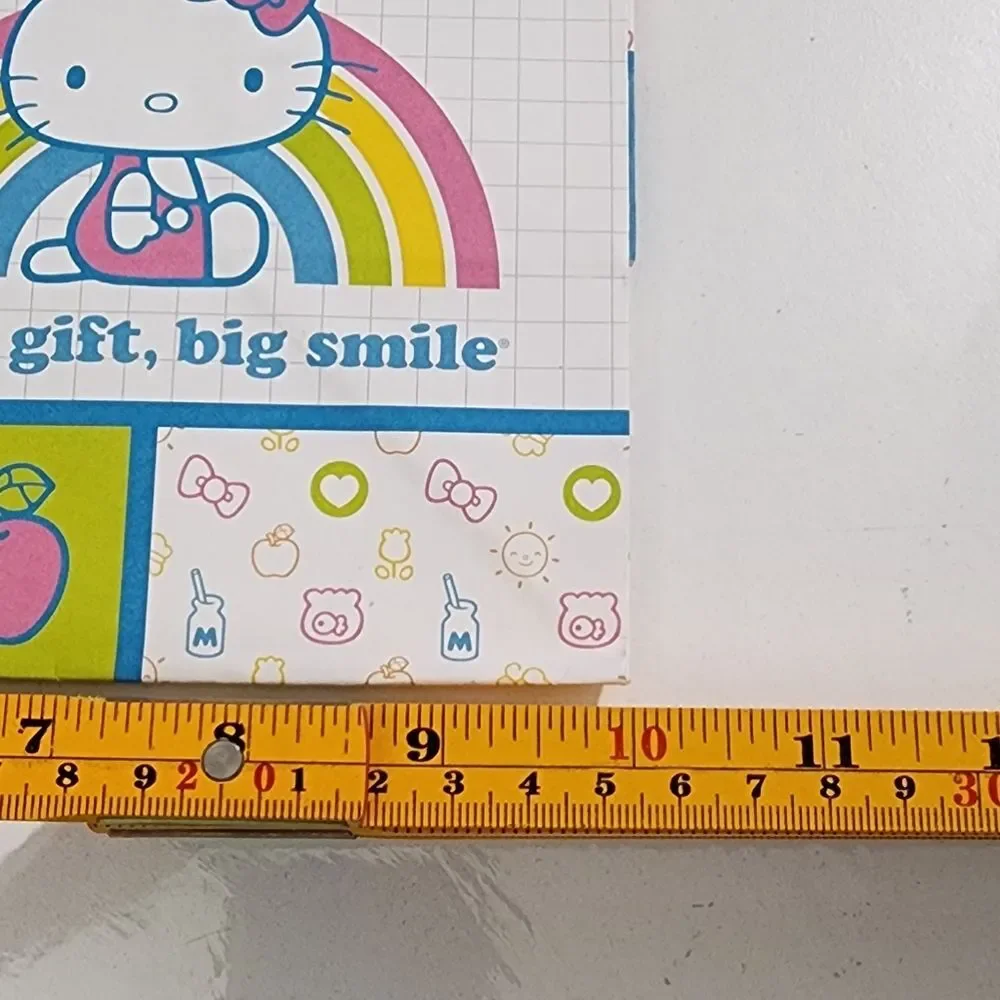 Sanrio Hello Kitty Colorful Pastel Paper Gift Bag RARE
